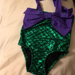 Mermaid inspired bathing suit